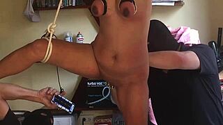 Milf Hogtied for Intense Fist Fucking BDSM Session High Definition