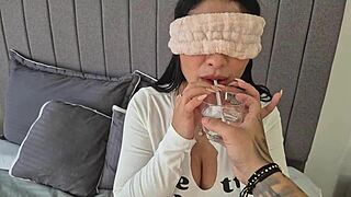 colombian influencer craves my cock deep in her mouth