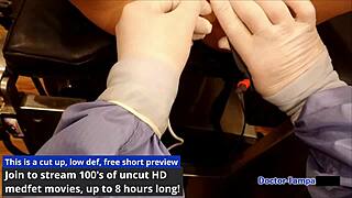 dr tampa pushes naomi alice to epic orgasms with her big clit gaping wide