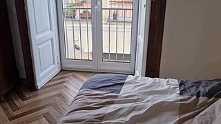 woke up horny as hell this morning jerked off emptying my huge balls with a massive cumshot damn