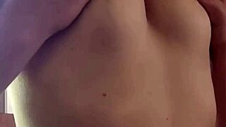 playing with my perky natural tits moaning legs spread in shorts pssygalore69