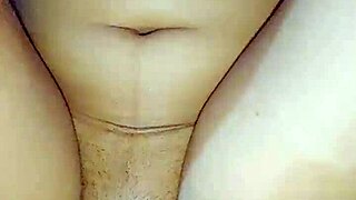 Indonesian babe with huge boobs gets doggystyled, creampied deep