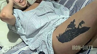 Horny Patient Fingers and Licks Juicy Pussy to Help Cute Babe Cum Quick
