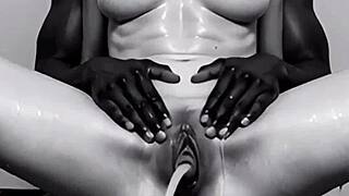 Masterful Big Cock Assault on Bent-Over Ass in Doggystyle Squirting Frenzy