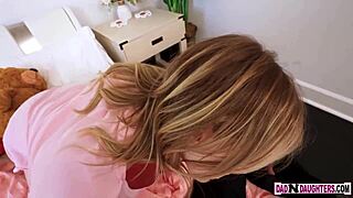 Stepdad Pounds Good Girl Melody Marks in Hard Reality Session