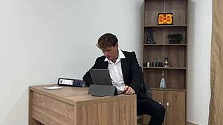 Petrovakathx Fucks Boss Doggystyle Missionary Rough!