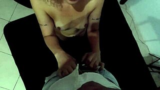 😏 hot wife at job interview rips clothes and fucks boss to cheat on hubby!!