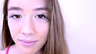 Adorable Model Pounds Petite Body at Steamy Casting Fuck!