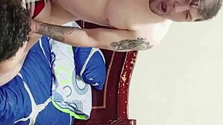 Sexo Anal Casero Pareja Latina Le Metieron Doble