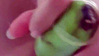 Colombian Amateur Shoves Banana Deep In Vagina Until Orgasm Squirt