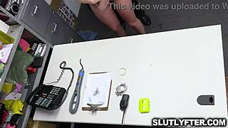 stepbrother officer busts megan thief bent over store fuck