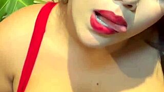 imagine this beautiful colombian latina savannah watson with big natural tits giving you pov titty fuck blowjob monster cock puffy nipples lipstick