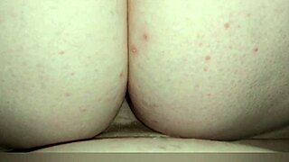 German BBW Wife Blown Doggy Creampied by Hubby Huge Load Overflow