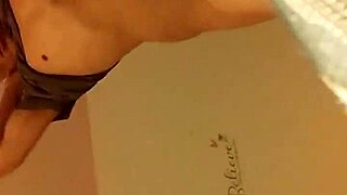 Blindfolded Woman Sucks Old Man's Cock In Close Up Detail