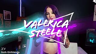 valerica steele returns wet and wild riding cock cowgirl with deepthroat doggystyle and squirting
