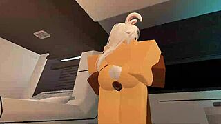 Holy Shit Shy Bunny Whore Takes Monster Big Black Cock Fuck In Roblox Condo