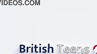 big titted student gets spanked hard by classmate