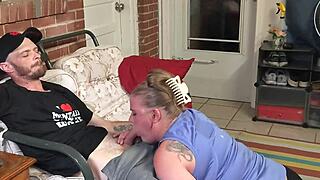 Cheating Wife Caught Deepthroating Neighbor's Monster Cock