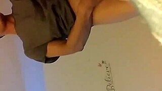 Blindfolded Woman Sucks Old Man's Cock In Close Up Detail