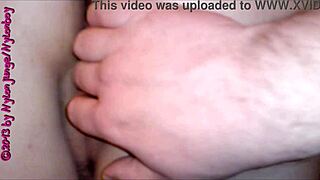 hey, check out this fat german gf's juicy pussy and huge ass getting fingered hard at home