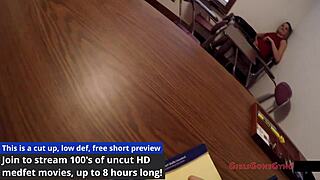 alexandria riley faces the steamy detention twist backstage as nurse