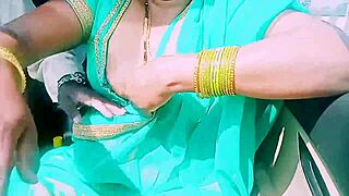 desi housewife dirty talks during car fuck with stranger
