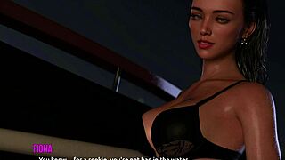 I practice kissing Emily and John on Dominos beach 17 visual novel gameplay moment
