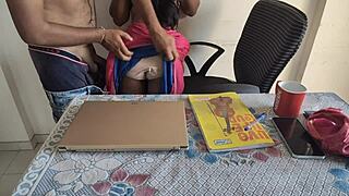 Holy shit! I brutally fucked desi Indian bhabhi in office while working