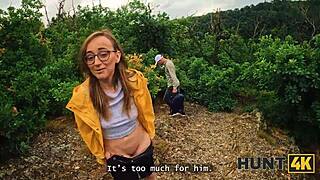 hey you ever met a naked stranger with nice boobs in the forest wanna watch her get fucked?