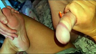 hey look at this milf's pussy getting pounded so hard during wild sex with her lover