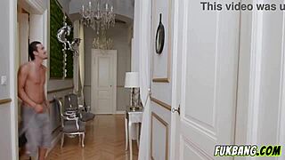 i got so wild in the shower with shy petite blonde ramona's deepthroat and hard fucks.