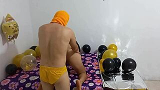 lucky stepson pounds stepmom's big tits in doggystyle and cowgirl cumfest