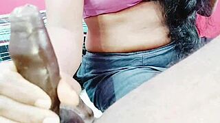 stepson sneaks dirty telugu talk while banging stepmom