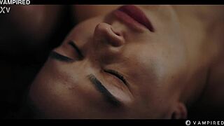 Vampire goth lesbians tease with wet pussy licks and facesitting climaxes