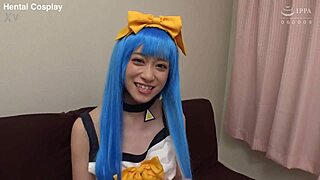 naughty cosplay babe yua kiriyama begs for more after tease