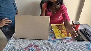 Holy shit! I brutally fucked desi Indian bhabhi in office while working