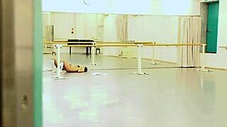 Asian Ballerina Rubs Itch with Monster Cock Hardcore Uncensored Wet Fucking