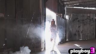 Olivia Taylor's perfect big tits shine in passionate posing