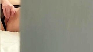 Step son spies curvy big ass step mom then doggystyles her to cumshot.