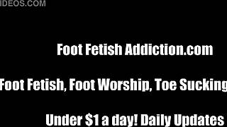 wanna shoot hot cum all over our pretty pedicured toes?