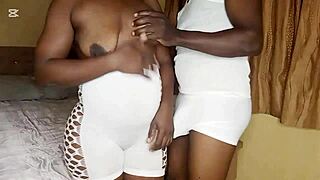 Porn casting spirals wrong when girlfriend shows up mid-house session with naija star