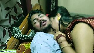 Indian model in lingerie has hot sex with clear Hindi audio