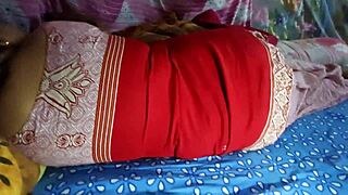 desi bhabi amrita spreads clean shaved pussy and round ass
