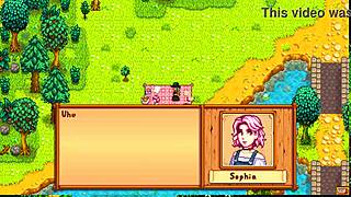 Xtardew Valley Sophia Voyeur Scene Unfolds Teasingly