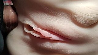Crisp Close-Ups Capture Double Penetration of Cute Shaved Fuck Doll Pussy