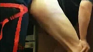 Pegging Boyfriend's Ass in Kitchen Public Cornfield Bathroom with Ass to Mouth Finish