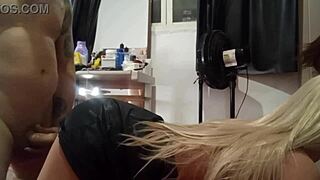stepdaughter caught masturbating outdoors gets punished as real fuck doll