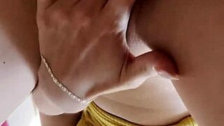 Latina beauty teases with dildo deep in her solo toy masturbation