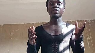 Kwameoppong65 shakes it with big cock dance heating up the day little 18+
