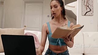 i-i caught her watchin babysitter porn n now asian teen kimora quin deepthroats codey steele rough!